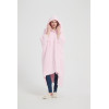 Manufacturer of Knit Hooded Wearable Blanket Hight Quality Knitted Hooded Blanket supplier From China