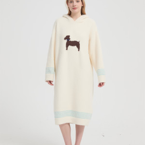 Wholesaler of Knitted Hooded Wearable Blanket Supplier of Knit Hooded Blanket From Chinese Factory