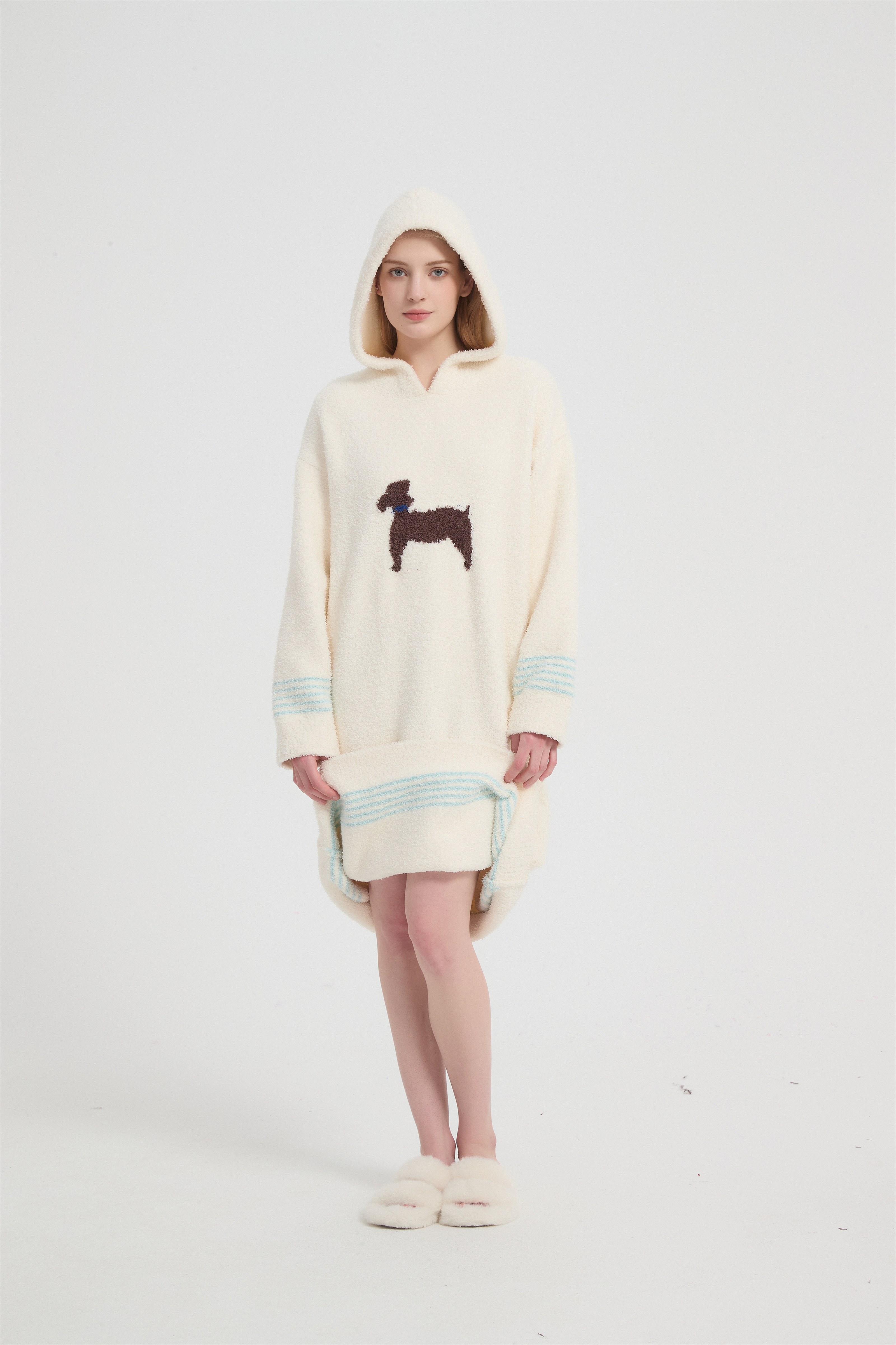 Knitted Throw Blanket