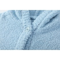 Wholesale of Kids Knitted Hooded Blanket Supplier of Kids Knit Hooded Wearable Blanket From China