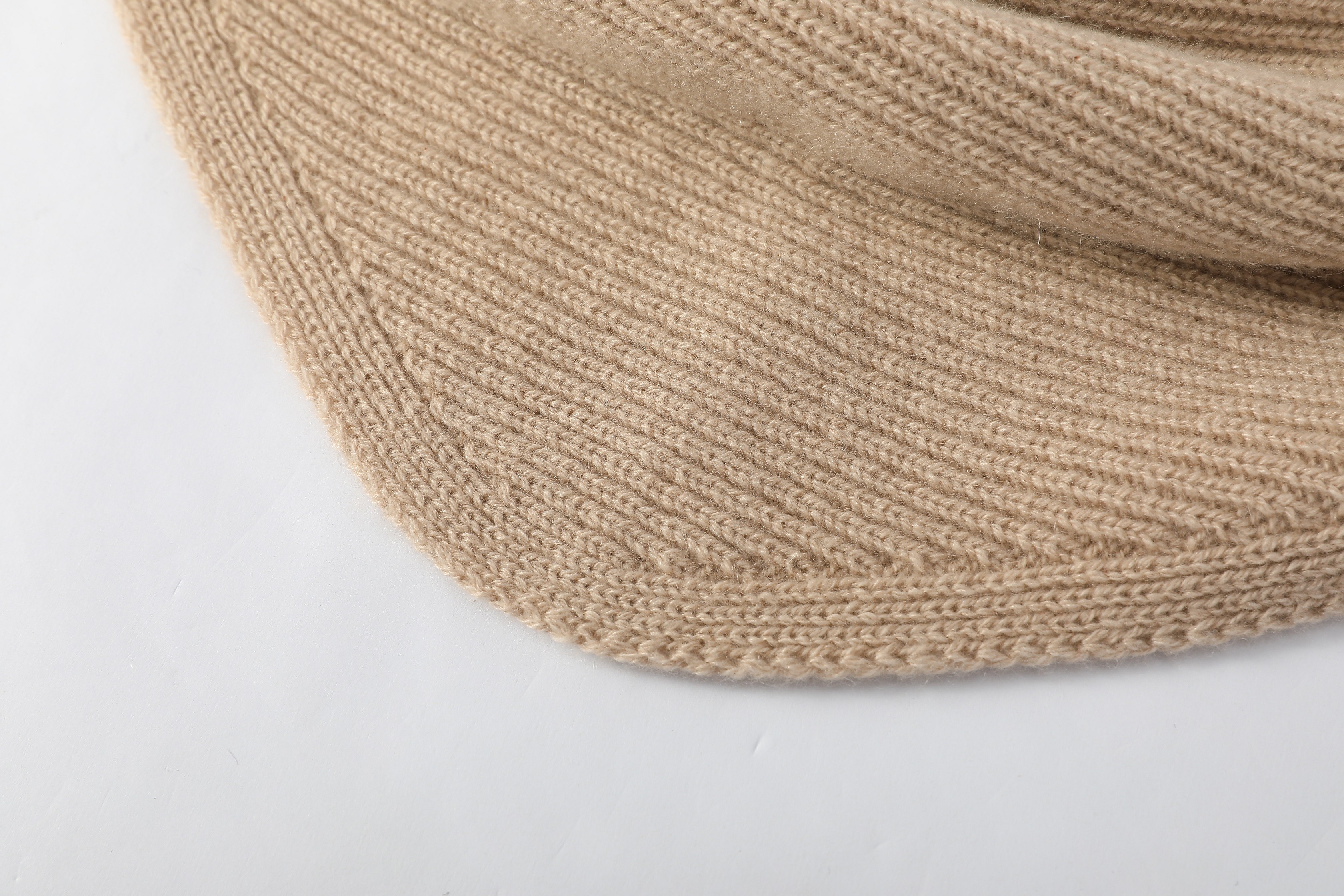 Wool Cashmere Knitted Throw