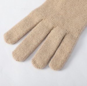 Wholesale of 100% Merino Wool Triangle Scarf And Gloves Set Ultra-soft Merino Wool Scarf And Gloves Set