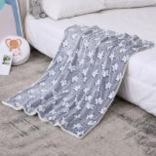 Fake Fur Soft & Skin-perfect Knitted Baby throw Blanket Wholesale Fancy StarsFrom Chinese Factory