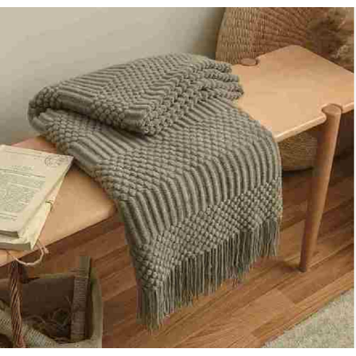 I heard that people who like knitting blankets are warm