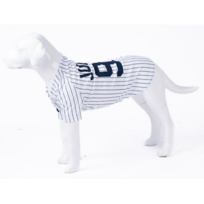 100% Cotton Dalmatian Striped Dog Shirt for Pet Clothes Puppy T-Shirts Cat Tee Breathable Stretchy