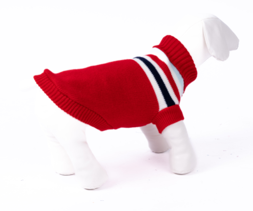 Dog pet Turtleneck Knitting Sweater Coat Winter Warm Thick Pullover Knitwear Coat knitted Clothes
