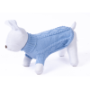 Small Dog Pullover Sweater Cold Weather Cable Knitwear Classic Turtleneck Thick Warm Clothes for Chihuahua Bulldog Dachshund Pug Yorkie