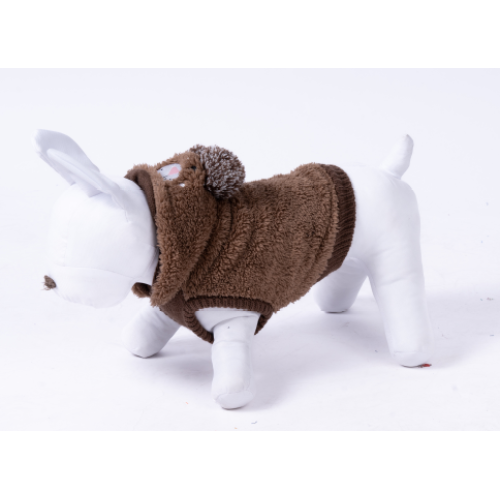 Pet Dog Sweater Hoodie Winter Warm Puppy Clothes Plush Cute Pet Jumpsuit pet dog Outfit Apparel Coat