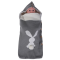 Wholesale Cotton Cashmere Cute Rabbit knitted Swaddle knitted sleeping bag for baby Made In China