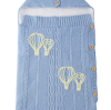 Personalized Custom Embroidered Knit Baby Swaddle