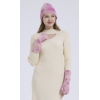 Supply Luxury Cashmere Tie-dye Accessories Tie-dye Beanie Tie-dye Gloves And Tie-dye Socks Set From China