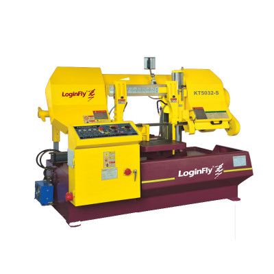 semi auto band saw machine how to cut steel plate  with high speed