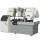China Loginfly 330mm horizontal automatic metal cutting band saw cnc cutting machine