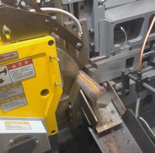 CNC automatic stee bar cutting circular saw machine
