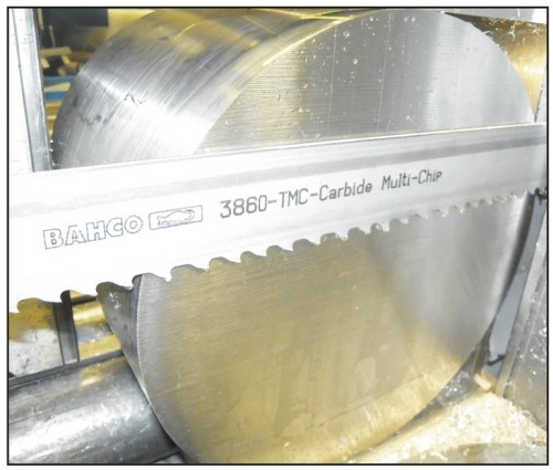semi auto horizontal pipe cutting band saw machine for steel plate