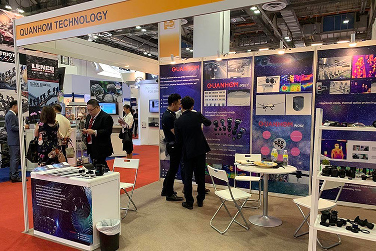 Quanhom exposé à Milipol pacific Singapour 2019