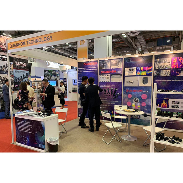 Quanhom exposé à Milipol pacific Singapour 2019