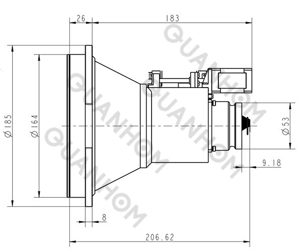 Diseño de un sistema de enfoque de campo dual infrarrojo basado en DSP