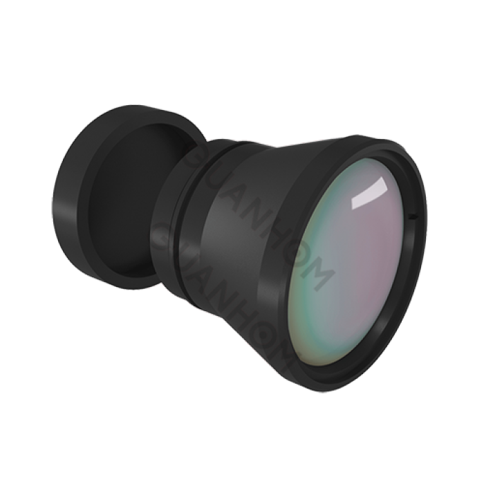 Fixed LWIR Lens 25mm f/1.0 DLC/HC coating for UAV