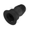 Longueur focale de l'oculaire 25 mm Grossissements = 10×