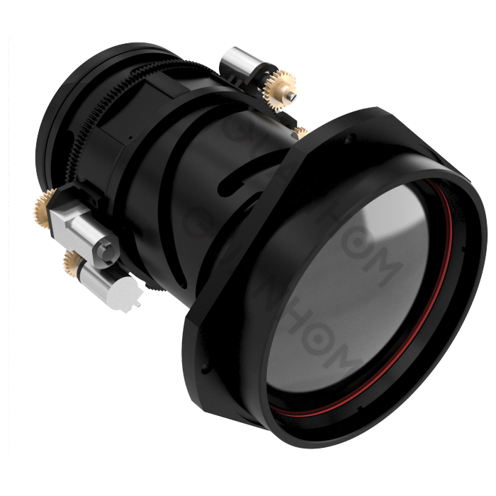 Motorized Continuous Zoom Infrared Lens 25-100mm f/1.2-1.5