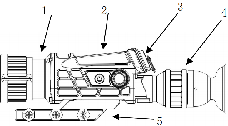 How does the infrared sight work