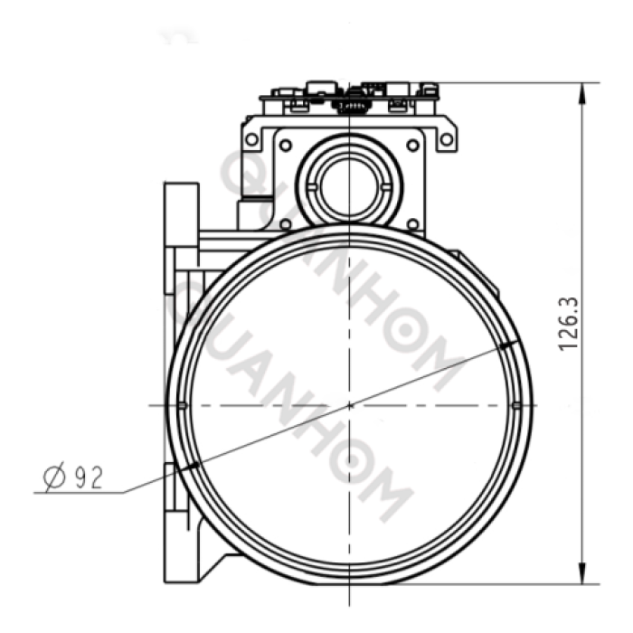Multiple Fov IR Lens 50-330mm f/4.0