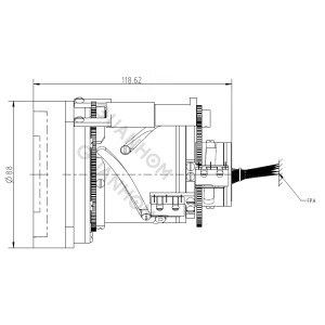 Инфракрасный объектив с непрерывным зумом 15–300 мм f/4,0