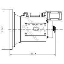 Dual-Fov IR Lens 25/100mm f0.85/1.0