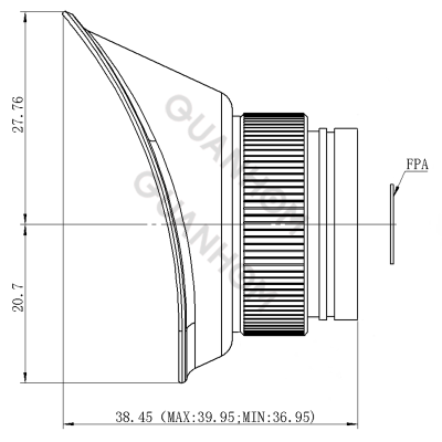 Infrared Lens Eyepiece | Eyepiece Focal Length 14mm Magnifications = 18×