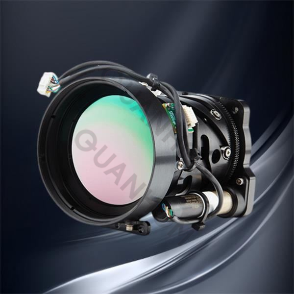 Conception d'un système optique à zoom continu à double liaison infrarouge à ondes longues