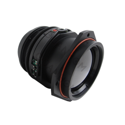 Motorized Focus LWIR Lens 50mm f/1.0 with Front Flange