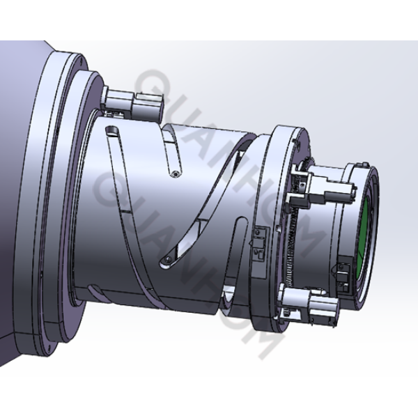 Conception structurelle d'un objectif à zoom continu