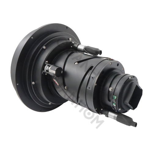 Motorized Continuous Zoom IR Lens 25mm-225mm f/0.85-1.3 F1.3 LWIR (low temperature)