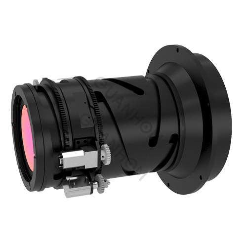 LWIR Continuous Zoom Lens 20-100mm f/0.85-1.2