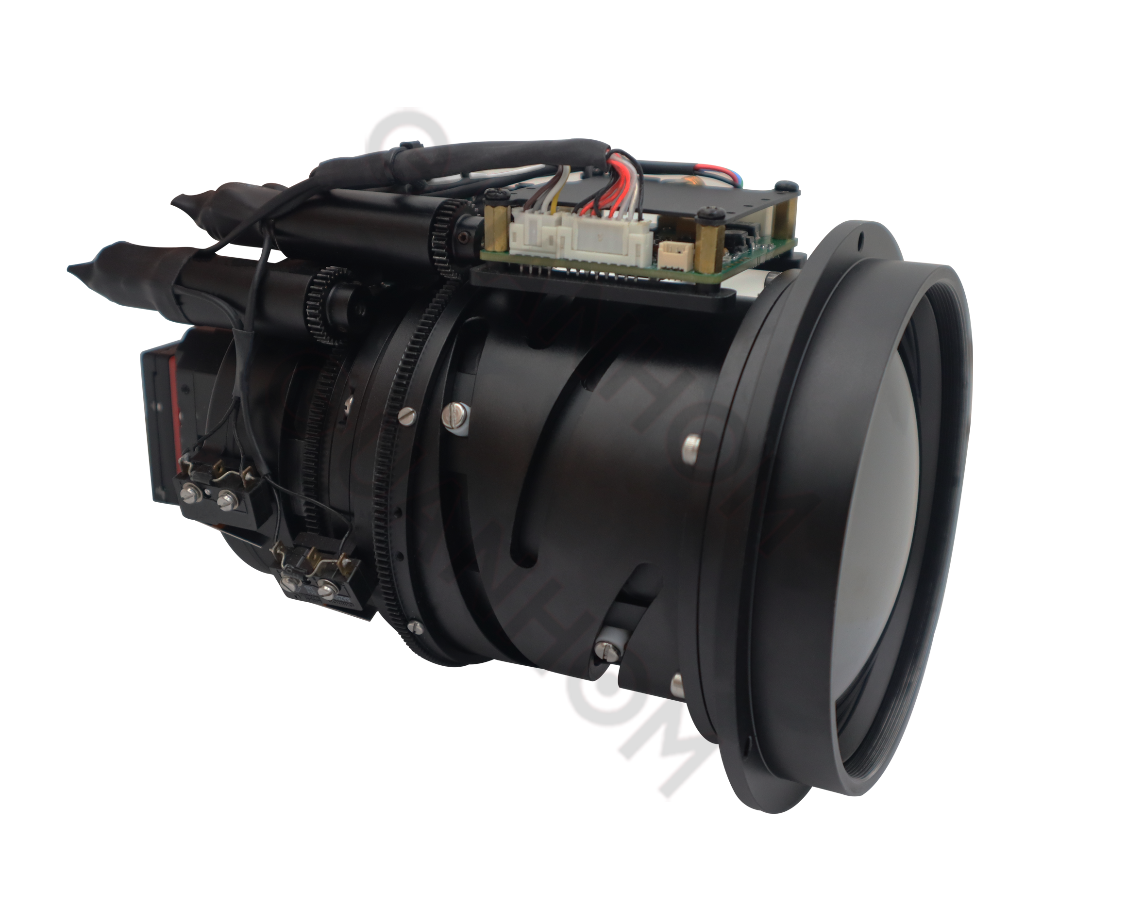 Design of Compact High Zoom Ratio Infrared Optical System