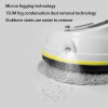 Robot de limpieza de ventanas inteligente redondo ultrafino para interiores y exteriores
