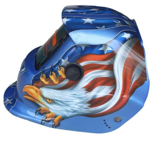 Hot Selling Eagle design Auto Darkening Welding Helmet Solar powered auto darkening welding hood