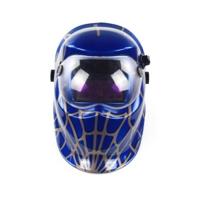 Hot Selling Spiderman design Auto Darkening Welding Helmet Solar powered auto darkening welding hood