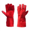 WELDERS GAUNTLETS WELDING GLOVES 14 inch heat resistant leather welders gloves
