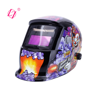 True color Welding Helmet Solar Powered Auto Darkening Hood with Adjustable Shade for Mig Tig Arc Welder Mask Shield