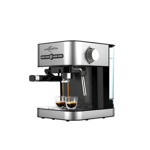 Machine à expresso à 15 bars avec fabrication de café au lait à la vapeur