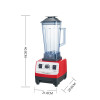 high performance automatic blender 2l large capacity portable juicer for home 4500w