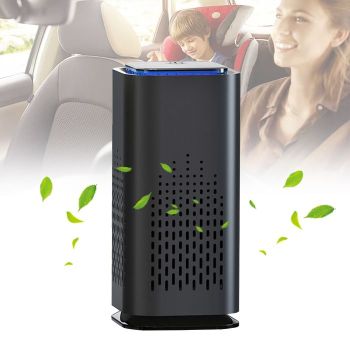 new portable hepa filter car uv air purifier ionizer produce fresh air