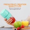 4 blades 300ml mini blender cup rechargeable fruit and vegetable juicer machine