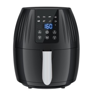 Multi-functional 5.5l 1350w air fryer healthy oil-free cooking air fryer with timing