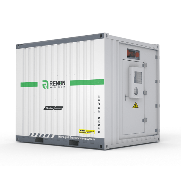 RENON EStation R-ES558100A0 | Container Type Large Energy Storage System | RENON