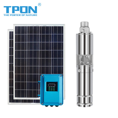Brushless DC Solar Water Pump, Screw Water Pump for Solving Domestic Drinking Water Problems