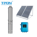 4 Inch Solar Powered Submersible Water Pump with Plastic Impeller solar irrigation pumps supplier