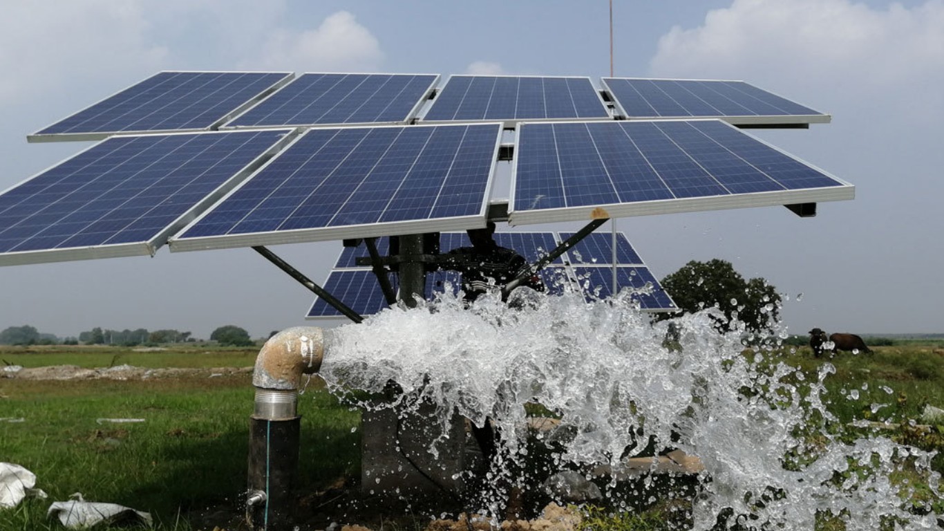 solar water pump